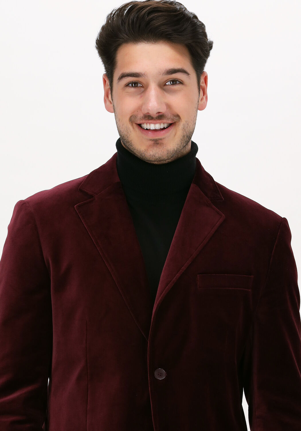 Blazer bordeaux sales homme