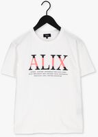 Ecru ALIX THE LABEL T-shirt LADIES KNITTED ALIX T-SHIRT