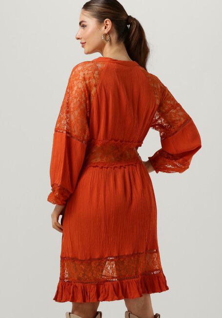 Oranje Y.A.S. Mini jurk YASMEZA LS DRESS S. - large