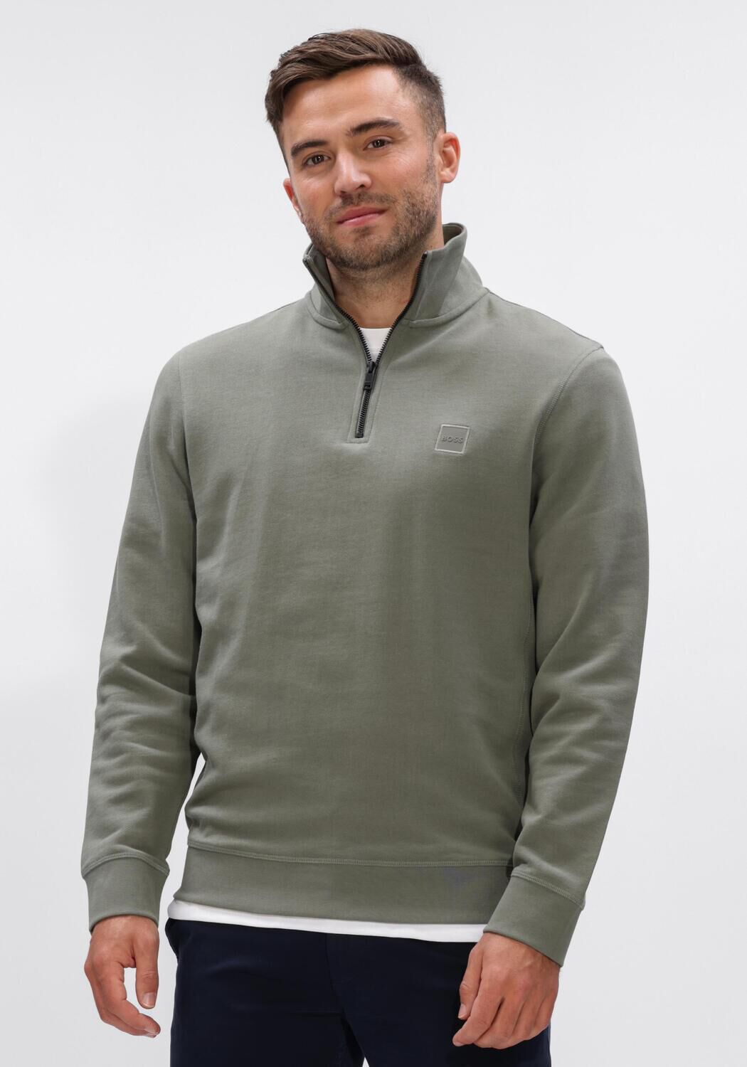 BOSS ORANGE Pull ZETRUST Kaki - large