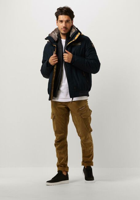 Grijze PME LEGEND Vest ZIP JACKET KNIT SWEAT COMBINATION - large