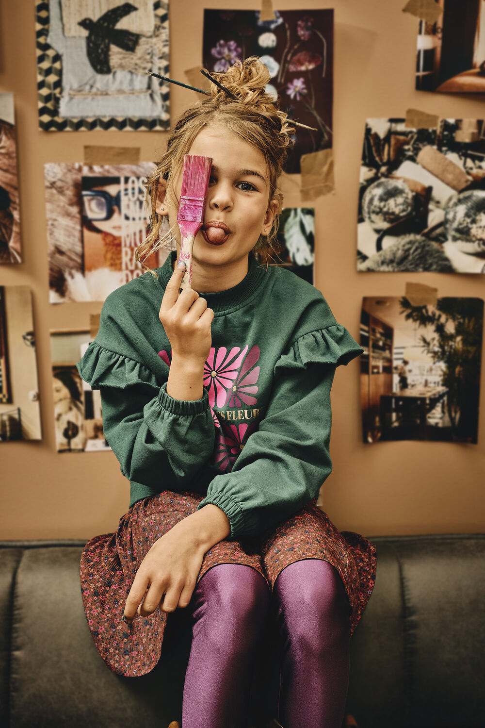 Z8 Chandail MYLA en vert - large