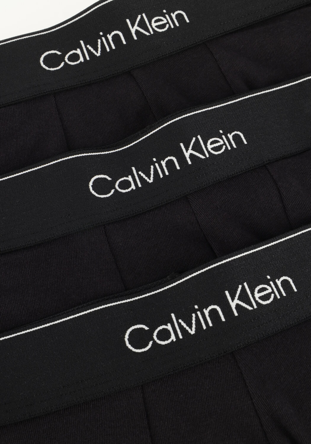 Zwarte CALVIN KLEIN UNDERWEAR Boxershorts TRUNK 3PK - large