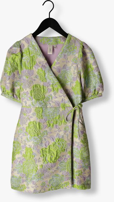 Y.A.S. Mini robe YASVILLA 2/4 WRAP DRESS SHOW en vert - large