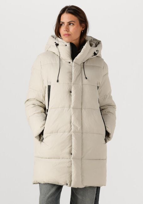 WITHBLACK Veste matelassé WBLABBY 3/4 PUFFER JACKET en beige - large