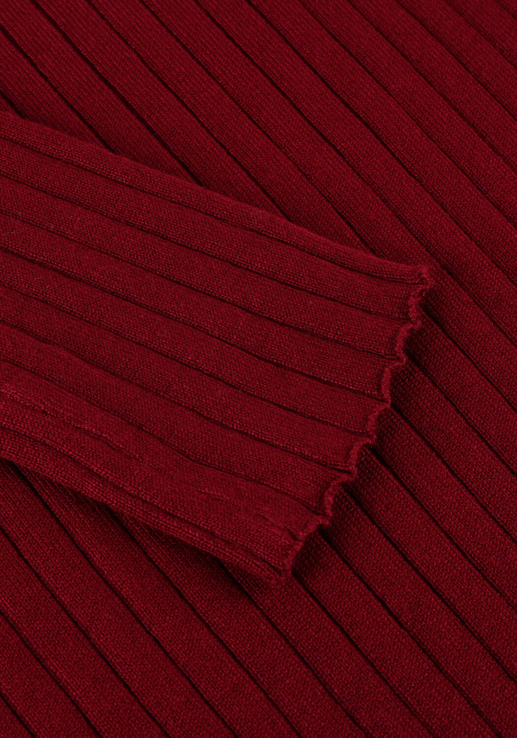 YDENCE Haut KNITTED TOP KIT Bordeaux - large