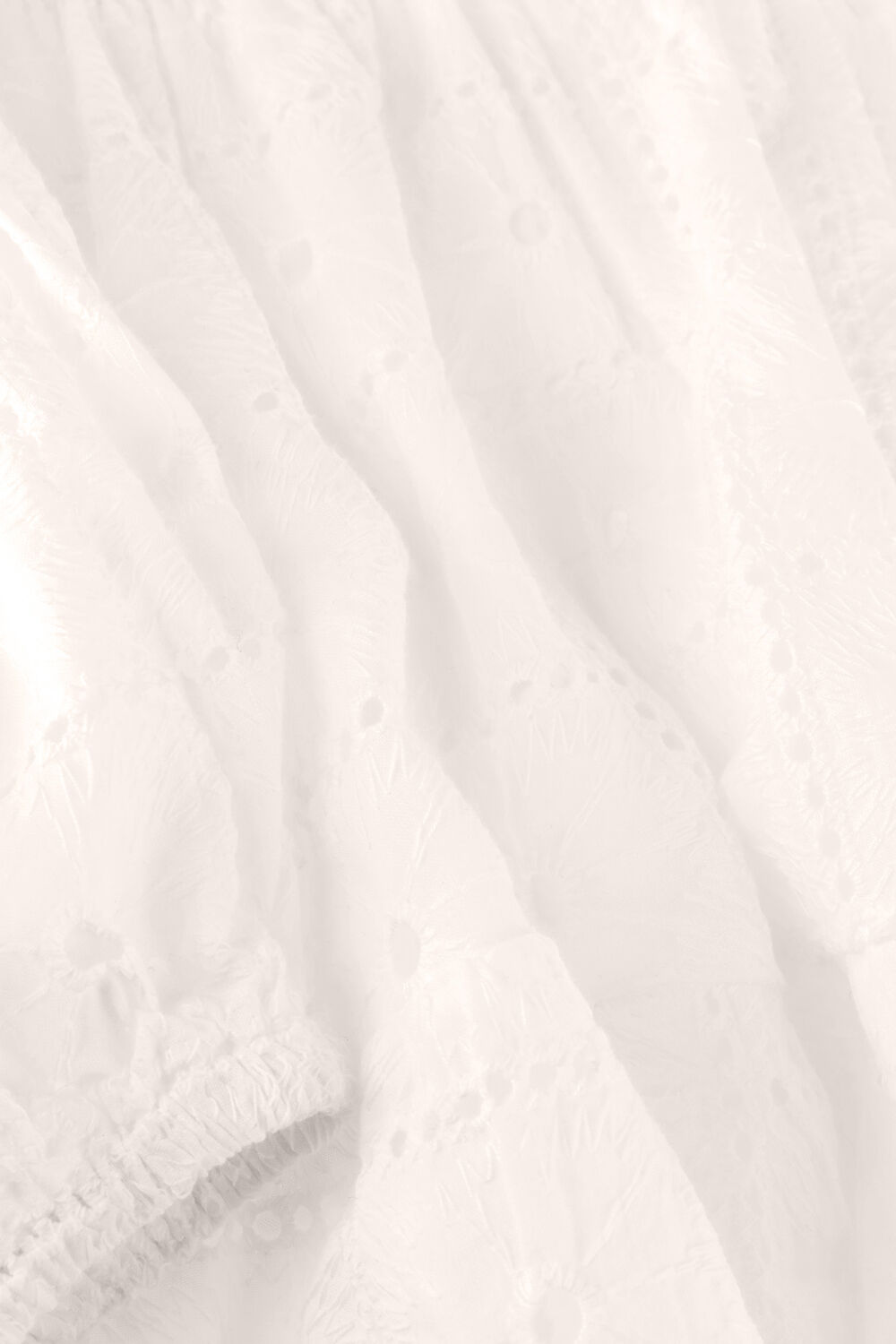 Gebroken wit REFINED DEPARTMENT Mini jurk ELOISE - large