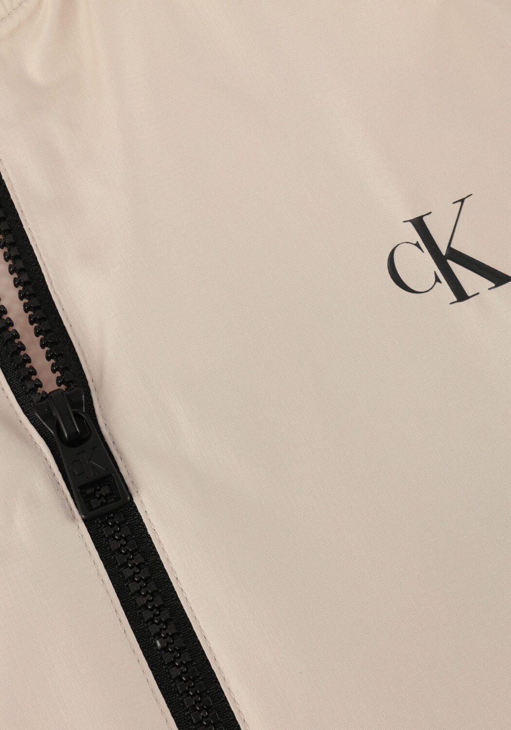 CALVIN KLEIN Jack UNPADDED HARRINGTON JACKET en beige - large