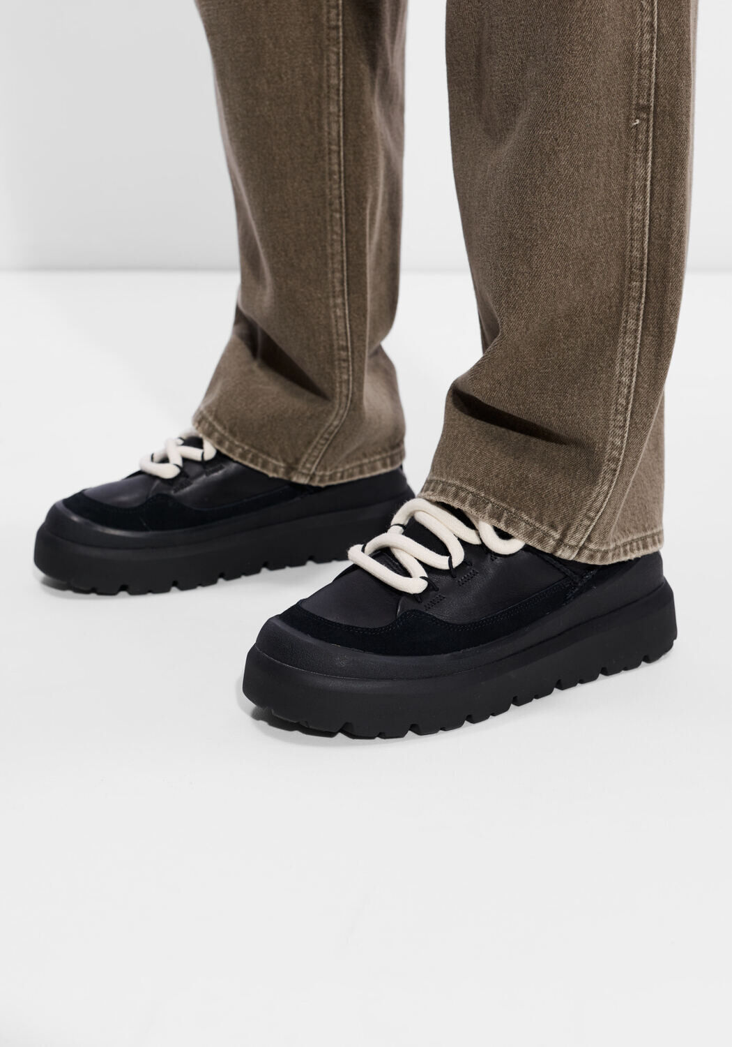 Zwarte UGG Sneakers HERITAGE UTILITY - large