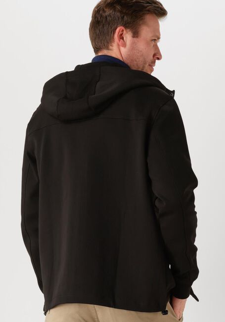 PME LEGEND Gilet HOODED JACKET INTERLOCK en noir - large