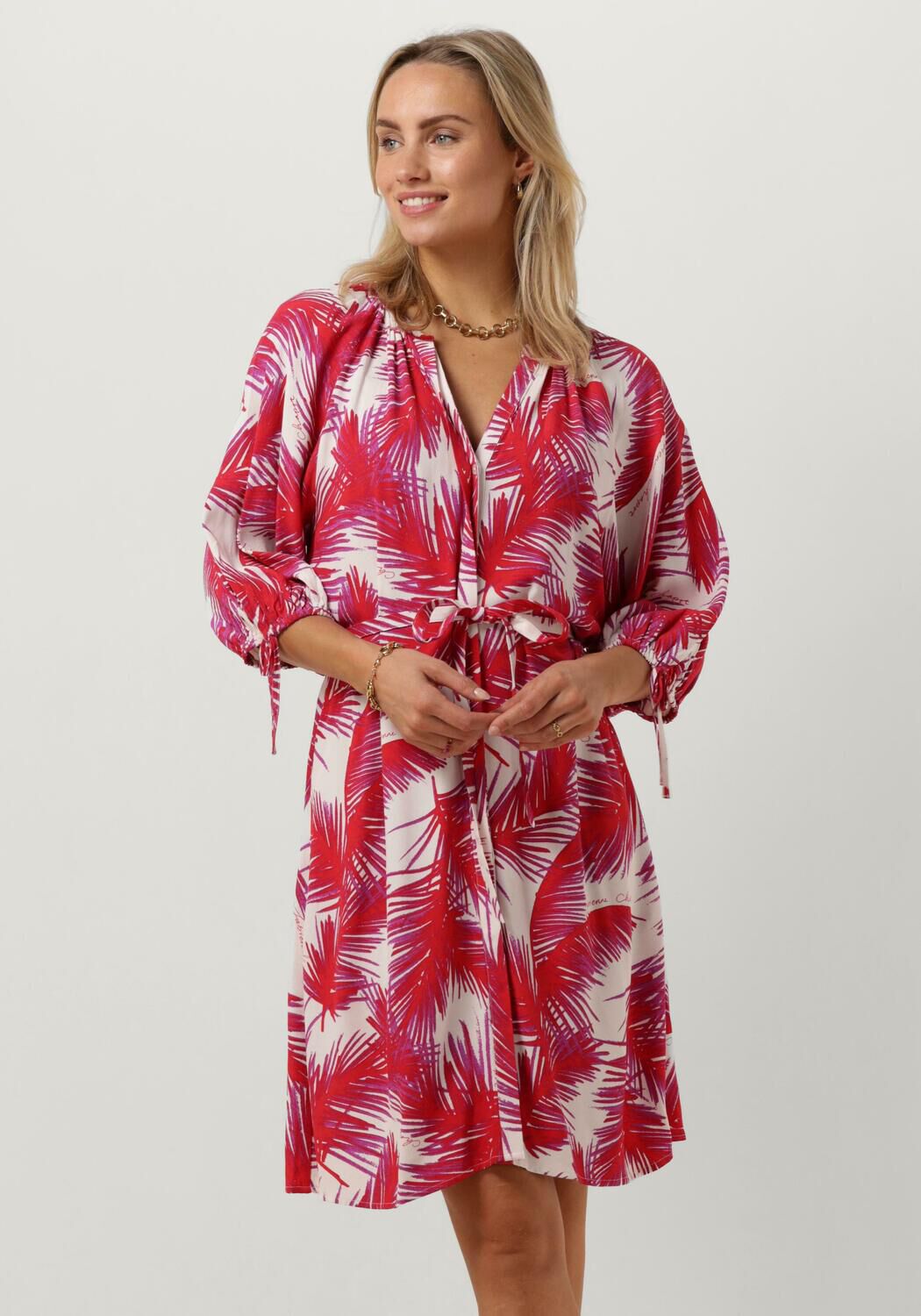 Fabienne chapot rode jurk deals