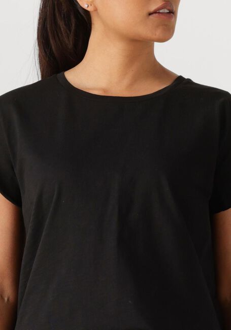 MY ESSENTIAL WARDROBE T-shirt 09 THE OTEE SLUB YARN JERSEY en noir - large
