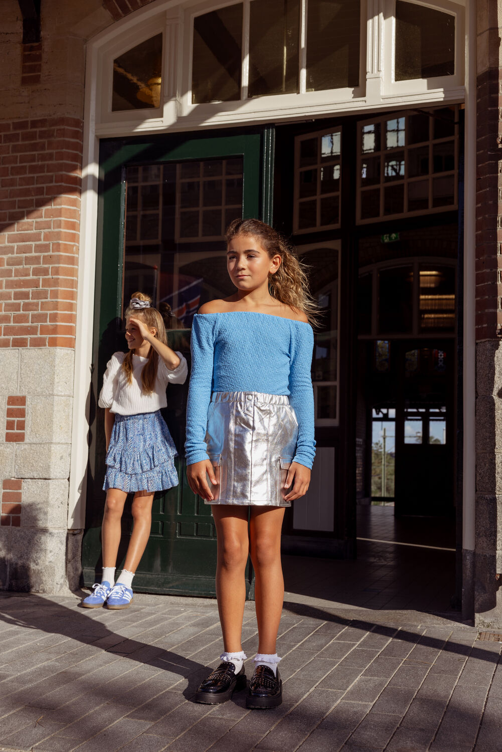 Zilveren AI&KO Minirok NORRA PU 618 G - large