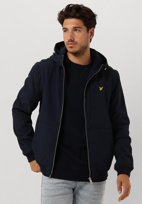 LYLE & SCOTT Jack SOFTSHELL JACKET Bleu foncé - large