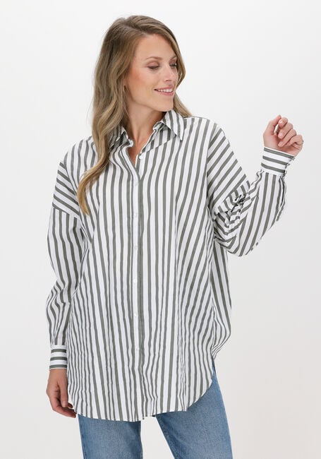 Witte SELECTED WOMEN  SLFPHOENIX LS LONG SHIRT W - large