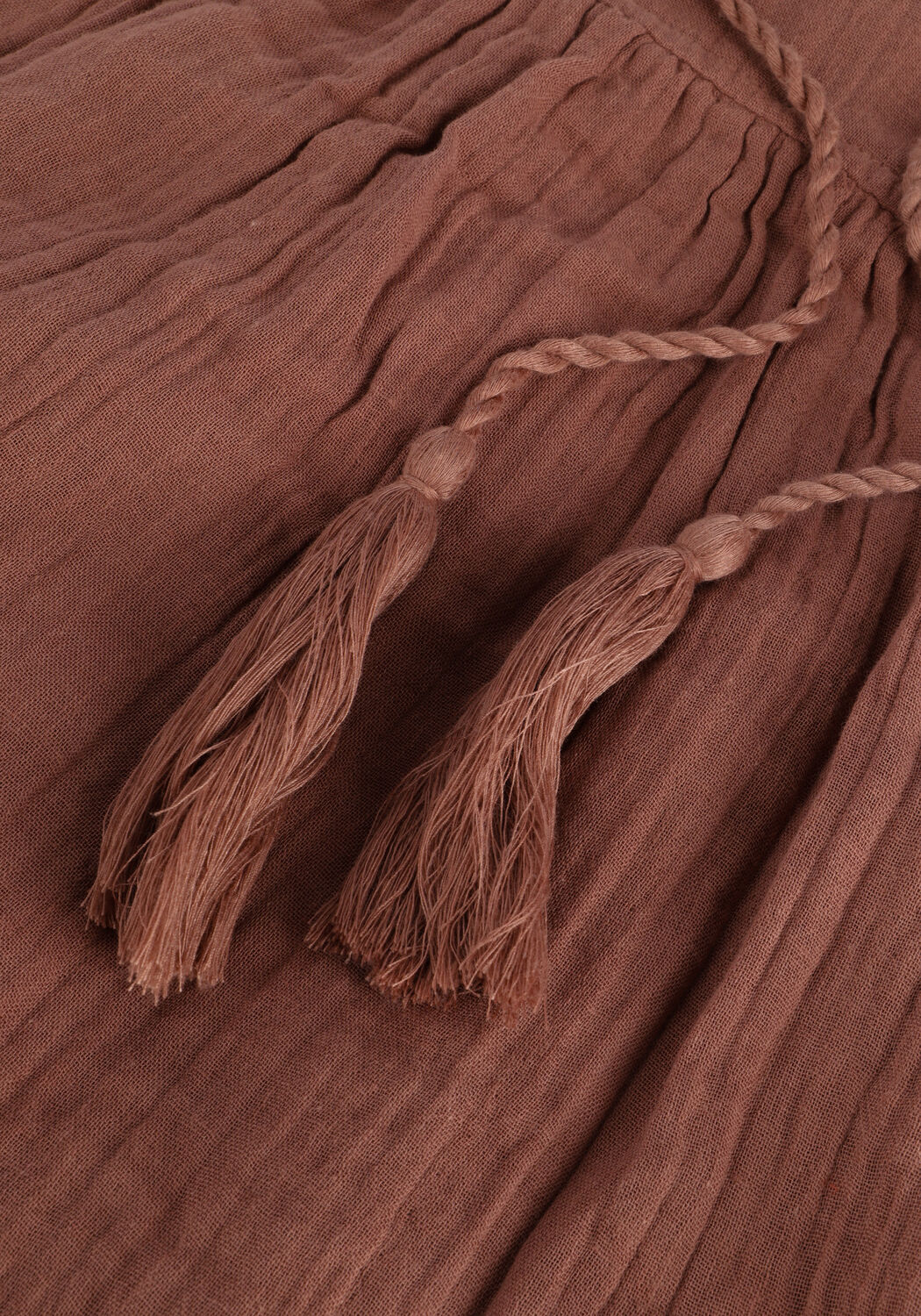 Bruine SISSEL EDELBO  DICTE ORGANIC COTTON TOP - large