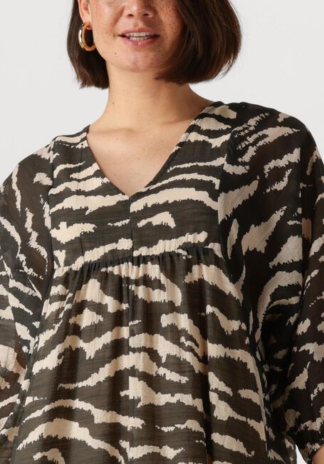 BY-BAR Mini robe PHILOU ZEBRA DRESS en noir - large