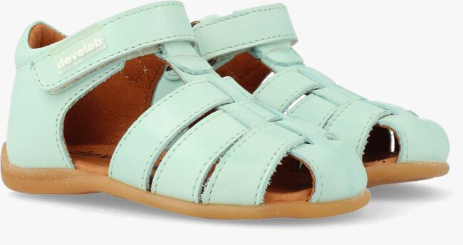 DEVELAB 42602 Chaussures bébé Turquoise - large