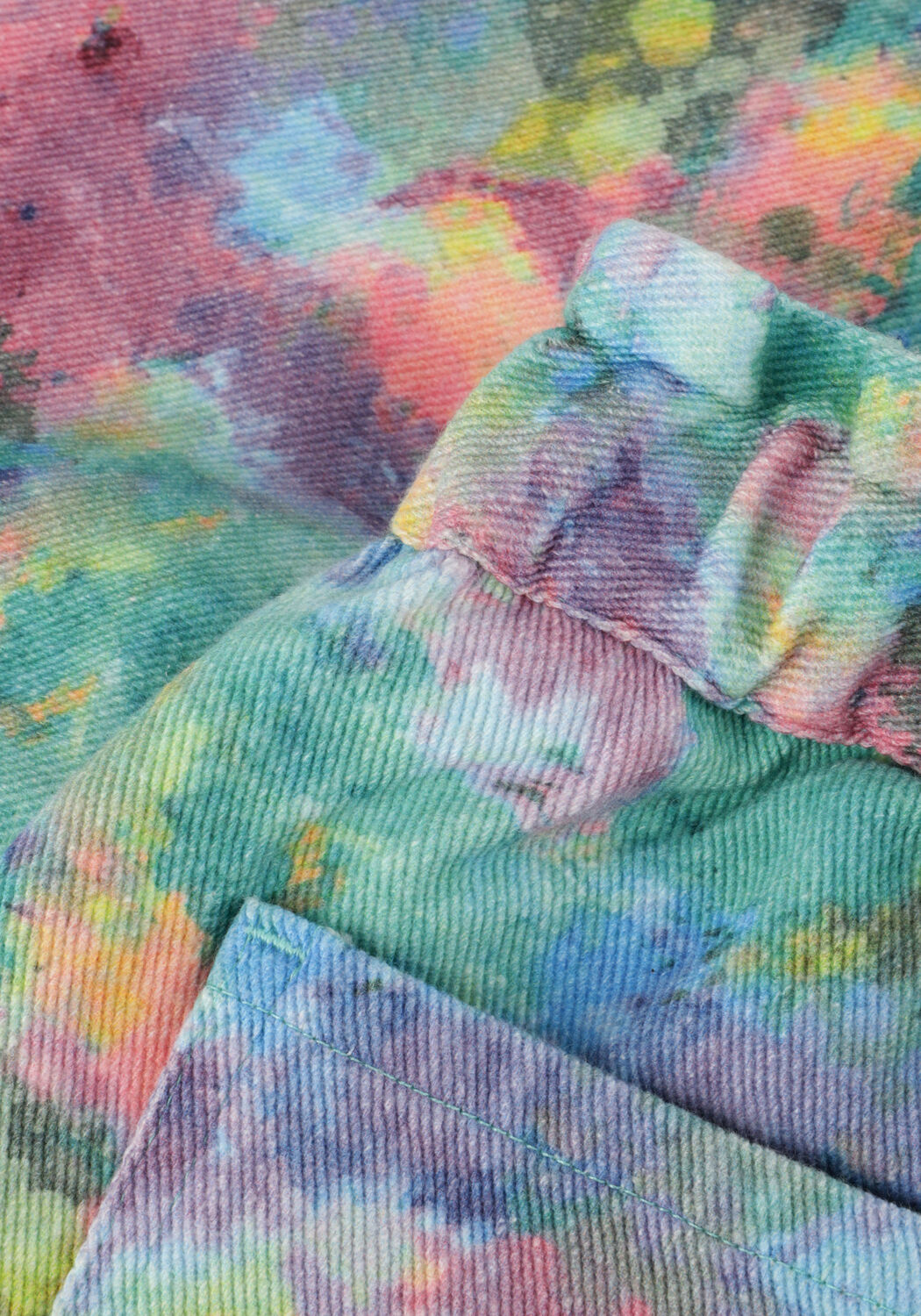 CALL ME FRANKIE Pantalon courts SPLASH DENIM SHORTS en multicolore - large