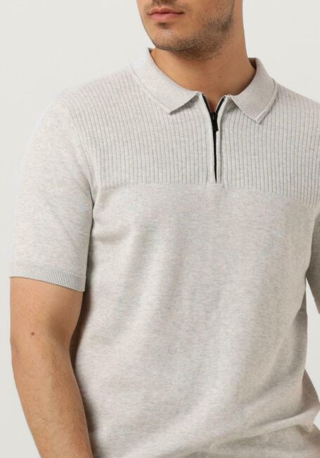 SAINT STEVE Polo GABRIEL Gris clair - large