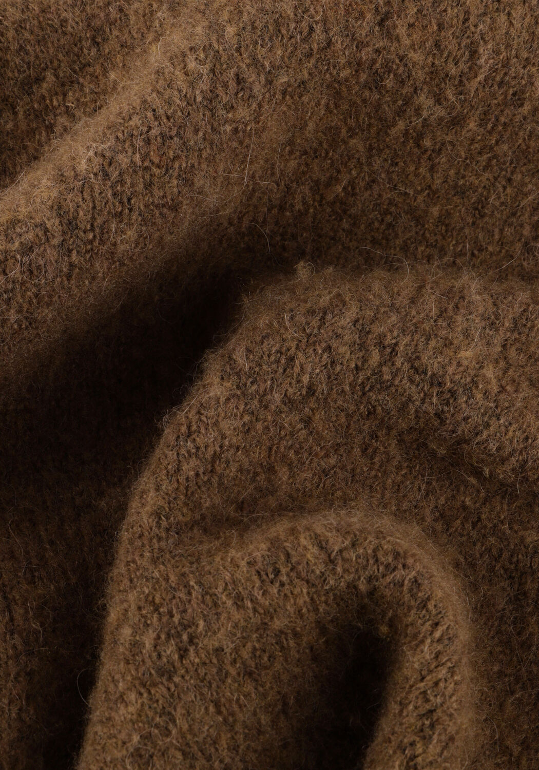 Bruine LES DEUX Trui GILBERT CREWNECK KNIT - large