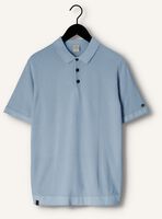 CAST IRON Polo SHORT SLEEVE POLO COTTON MODAL Bleu clair CAST IRON Polo SHORT SLEEVE POLO COTTON MODAL Bleu clair - medium