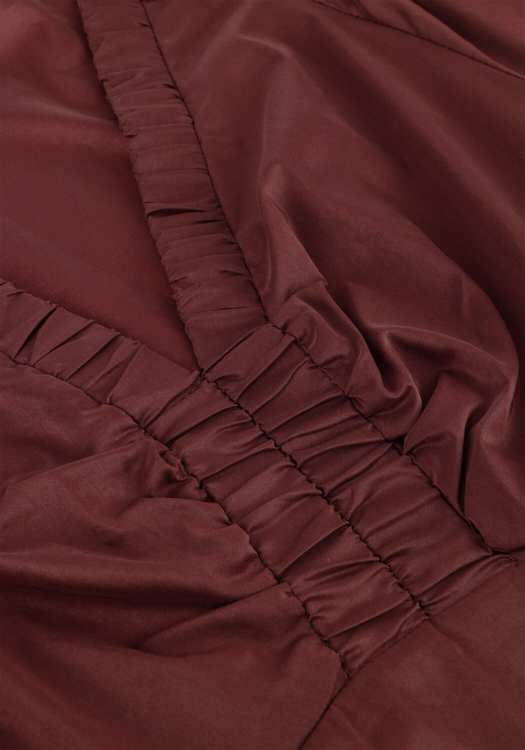 NEO NOIR Robe maxi ILLANA POPLIN DRESS Bordeaux - large