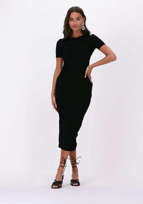 ENVII Robe midi ENZOE SS DRESS 5329 en noir - large