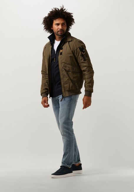 PME LEGEND Jack BOMBER JACKET GLAZER FLIGHTER Vert foncé - large