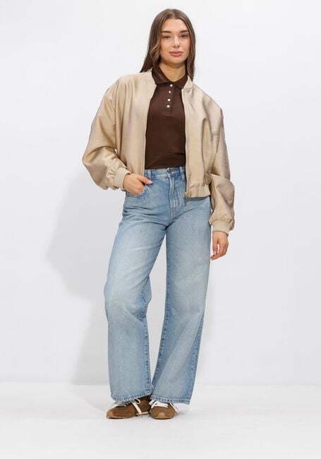 Blauwe CALVIN KLEIN Wide jeans THE WIDE LEG - large