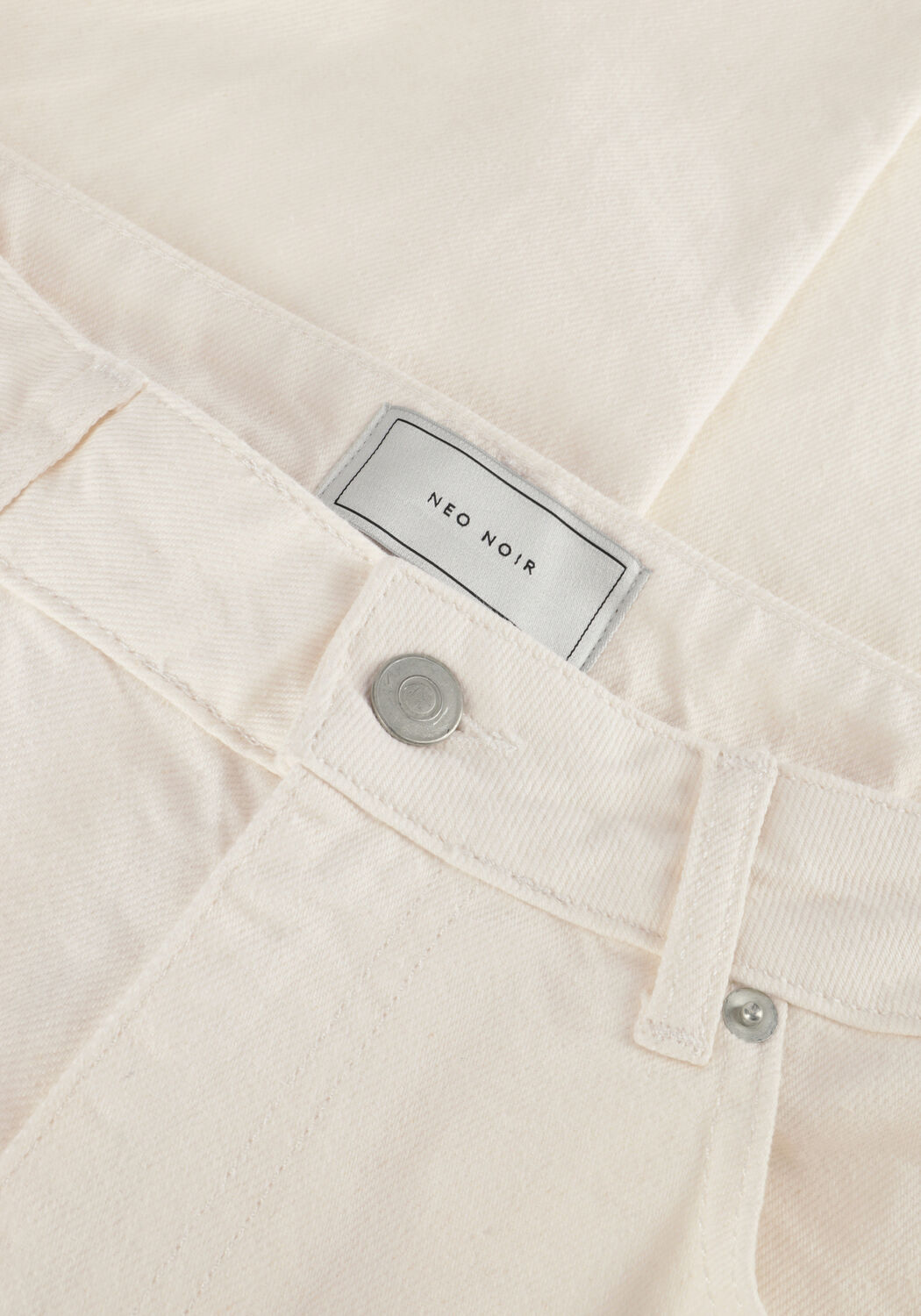 Witte NEO NOIR Wide jeans SIMONA D PANTS - large