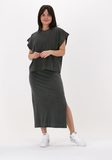 Grijze LEON & HARPER T-shirt DEDE JC00 BASIC - large