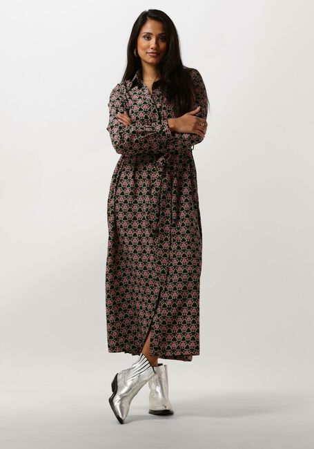 COLOURFUL REBEL Robe midi DALIA GRAPHIC FLOWER MAXI SHIRT DRESS en multicolore - large
