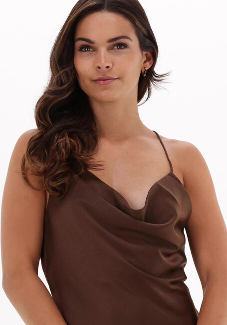 ENVII Mini robe ENAMBER SL DRESS 6785 en marron - large