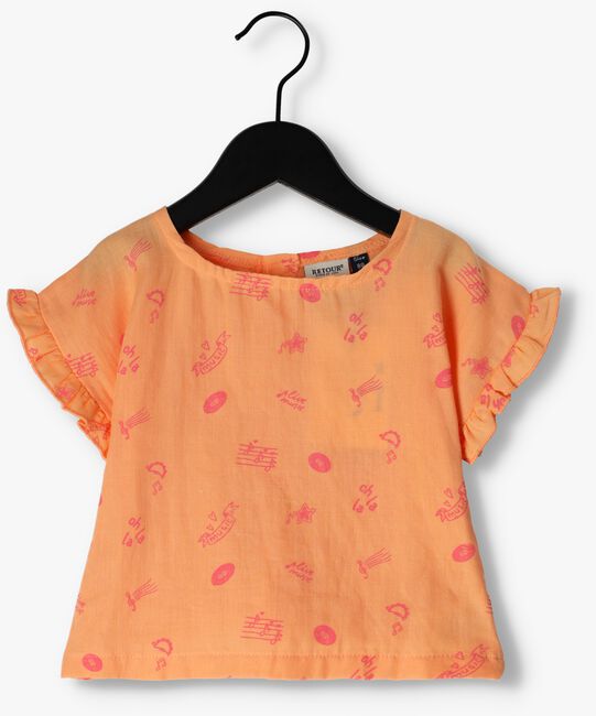 Oranje RETOUR T-shirt YIONA - large