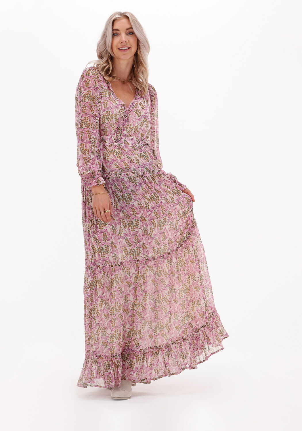 Fabienne chapot roze jurk cheap
