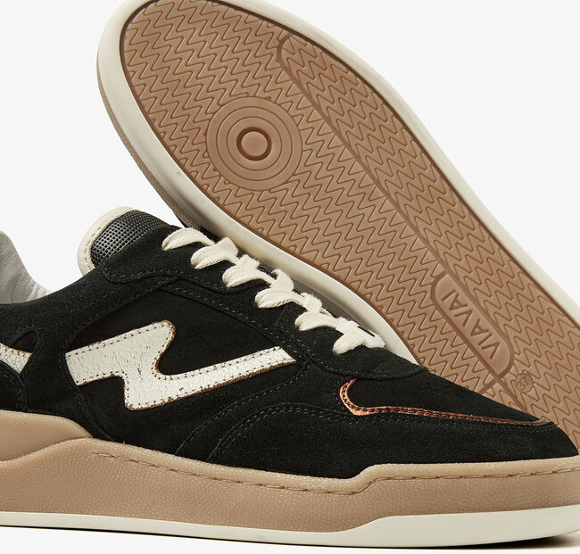 VIA VAI Baskets basses SAM LEVI en noir - large
