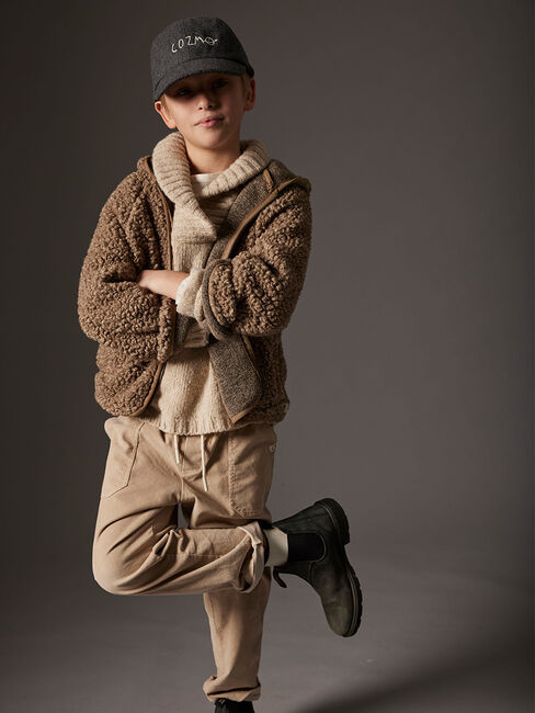 MY LITTLE COZMO AZORESK231W5 Vestes en taupe Omoda