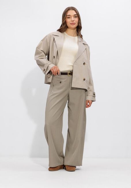 SELECTED WOMEN Trenchcoats SLFNEW CILO SHORT TRENCHCOAT en beige - large