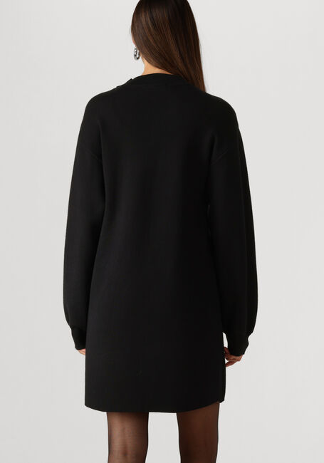 Zwarte Y.A.S. Mini jurk YASHAMA LS KNIT DRESS - large