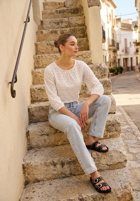 OBJECT OBJLAILA 3/4 RE TOP Blouses en blanc - large