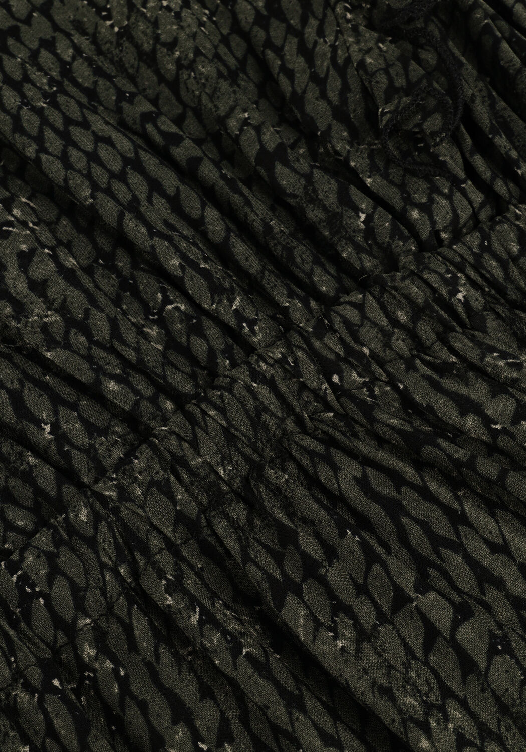 Groene CIRCLE OF TRUST Mini jurk ISLA DRESS - large