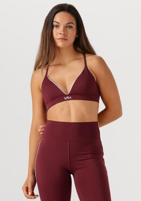 THE LOLA CLUB Haut DEMI Bordeaux - large