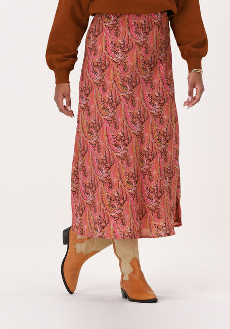 NEO NOIR Jupe maxi BOVARY PAISLEY DREAM SKIRT en rose - large