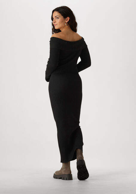ENVII Robe maxi ENTOPO O-S LS DRESS 5253 en noir - large