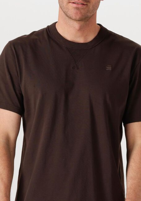 G-STAR RAW T-shirt NIFOUS R T en marron - large