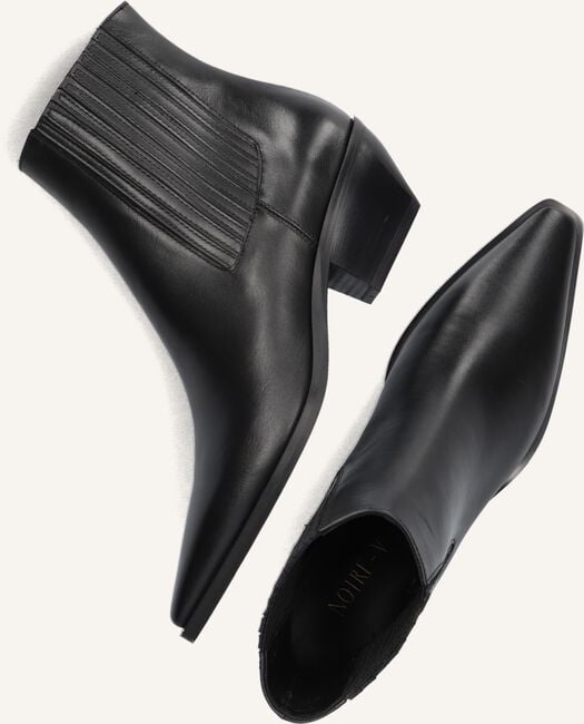 Zwarte NOTRE-V Enkellaarsjes KIRA Zwarte NOTRE-V Enkellaarsjes KIRA - large