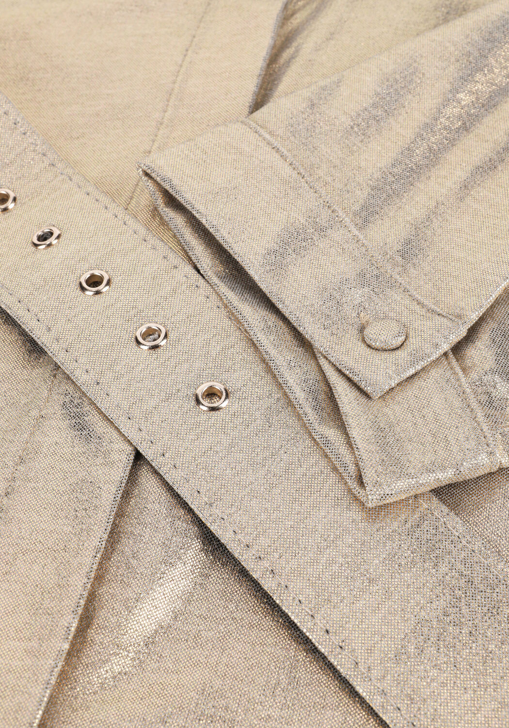 EST'SEVEN Robe maxi DRESS TO IMPRESS en or - large