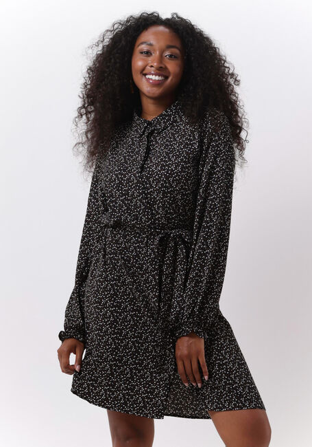 MODSTRÖM Robe midi ALEXANDER PRINT DRESS en noir - large