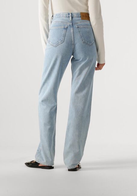 Lichtblauwe CALVIN KLEIN Straight leg jeans HIGH RISE STRAIGHT - large